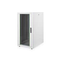 DIGITUS Netzwerkschrank 48,3cm 19Zoll 22HE grau 6/8-D...